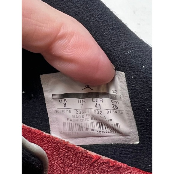 Jordan 11 Retro Low Snake Light Bone Shoes Mens 8 - Picture 8 of 8